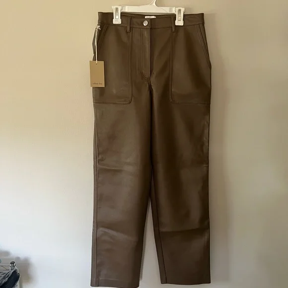 aritzia wilfred free lucy pant rustical brown - Picture 2 of 5